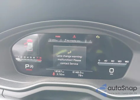 2024 Audi A5 Sportback Prestige 45 Tfsi S Line Quattro S Tronic из США, поврежденный, VIN WAUEACF56RA017106